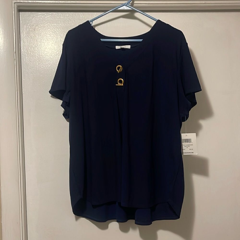 NWT 89th & Madison blouse size 2X